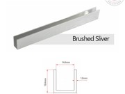 18.4mm shower wall channel
